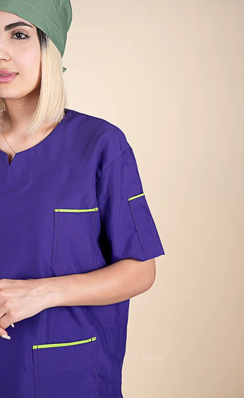 ست اسکراب و شلوار پزشکی مدل «ماهور»